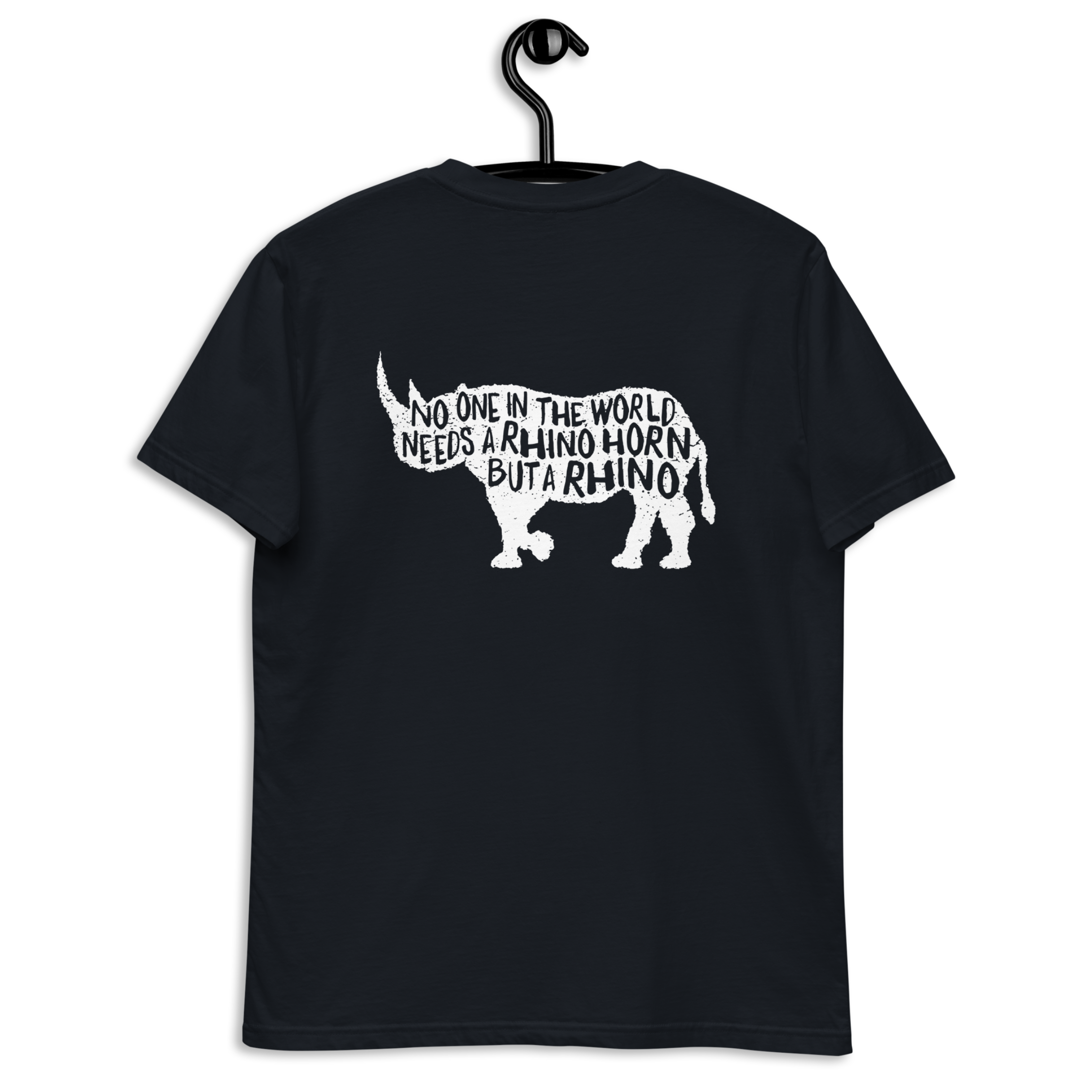 No one in the world tee - Back Print